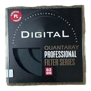 Quantaray Digital Professional Series 82mm CIRCULAR POLARIZER FILTER